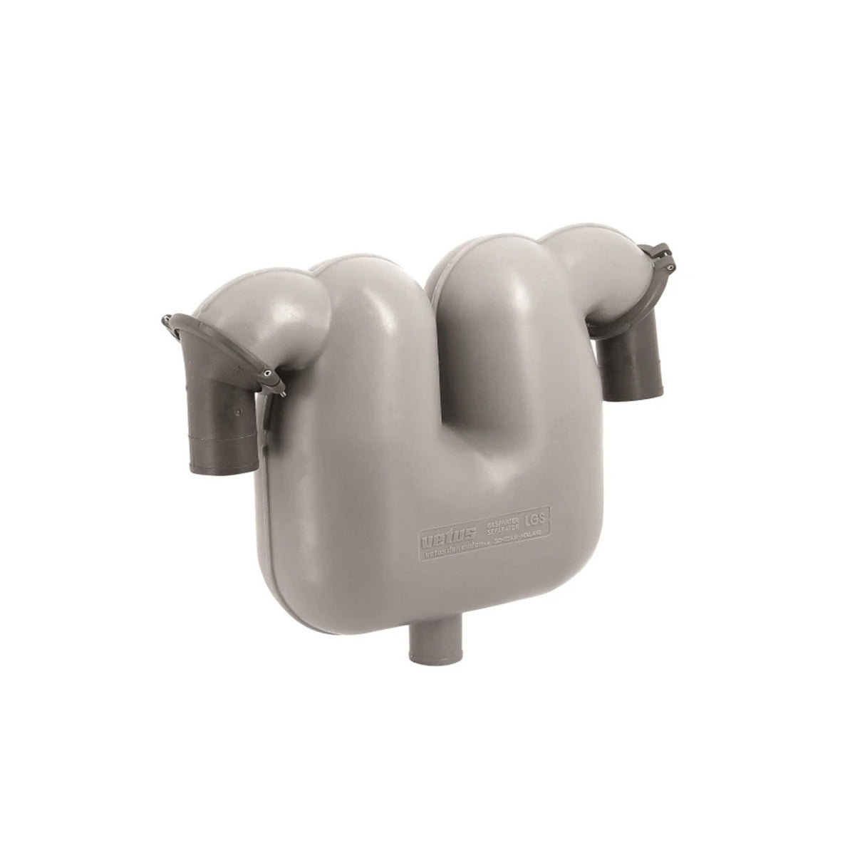 WhisperPower vee- ja gaasieraldi väljalaskekomplekt 63 mm (2 ½"), roostevaba – 40230224