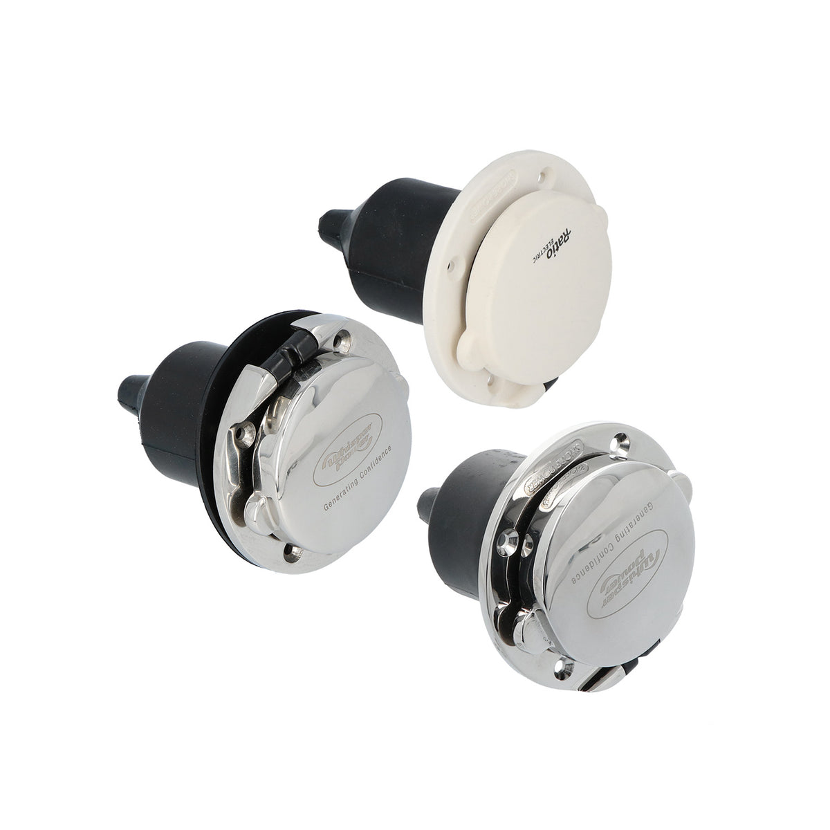 WhisperPower kaldavoolu sisend 16 A, polüamiid, kaanega – 50214680