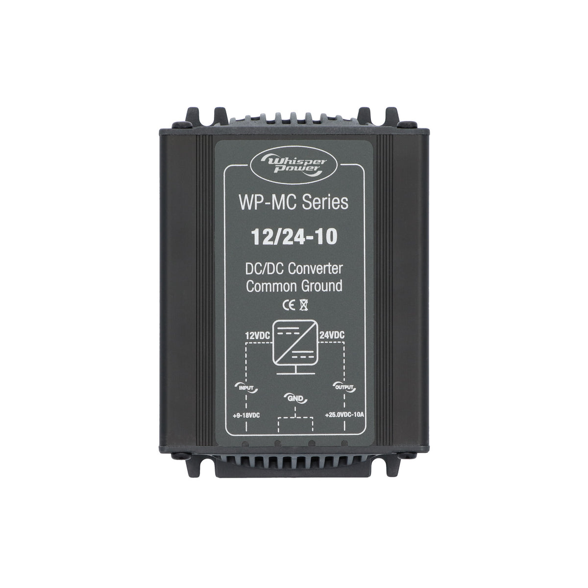 WhisperPower DC-DC muundur MC 12/24 V 10 A, ühine miinus – 60110017