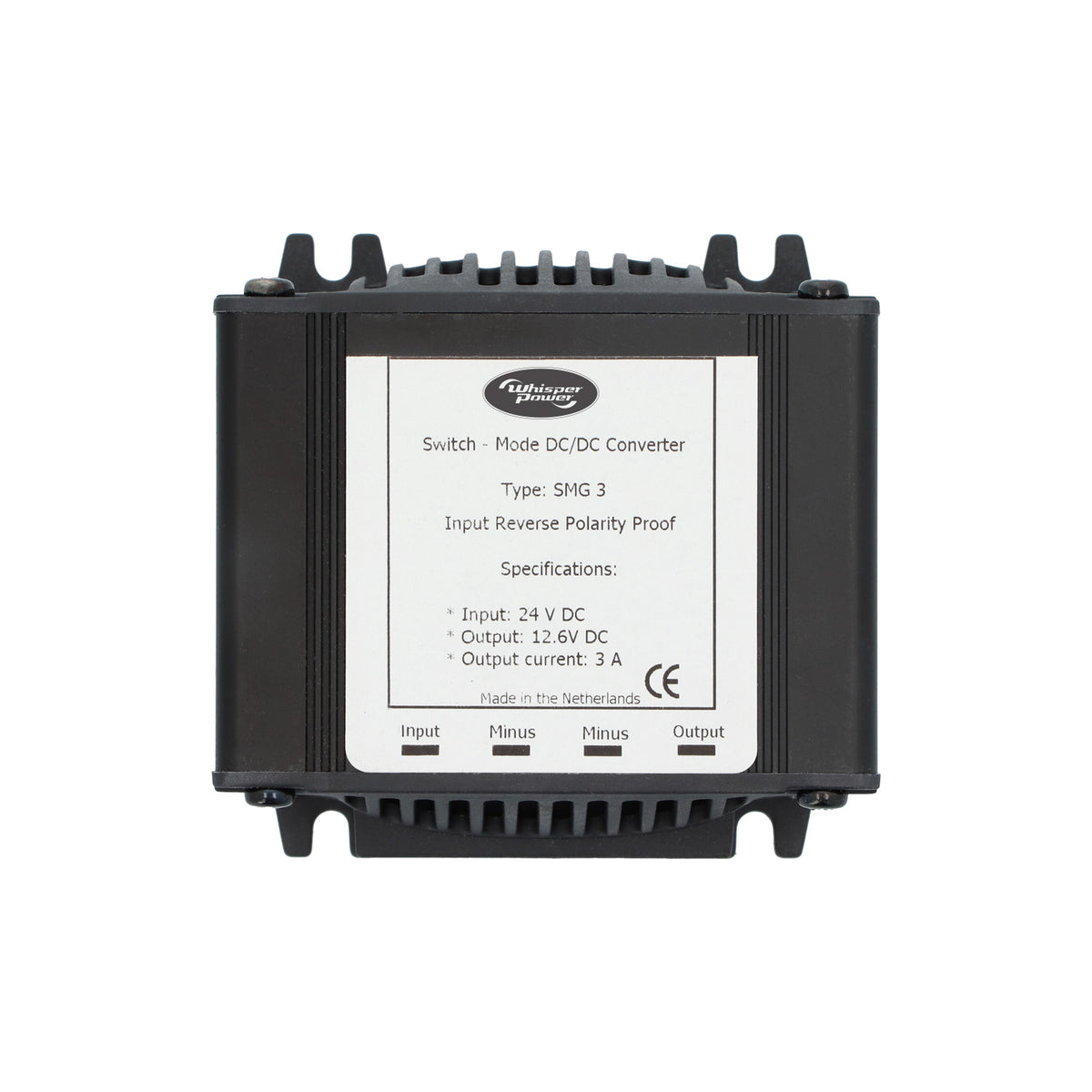 WhisperPower DC-DC muundur MG 24/12 V 3 A, galvaaniliselt eraldatud – 60110030