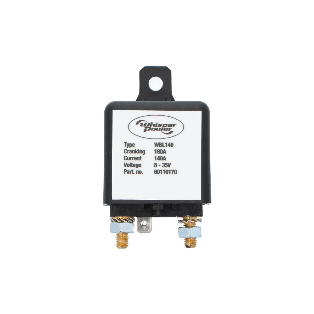 WhisperPower akulink WBL 140, 8–35 V / 140 A, liikumistuvastusega – 60110170