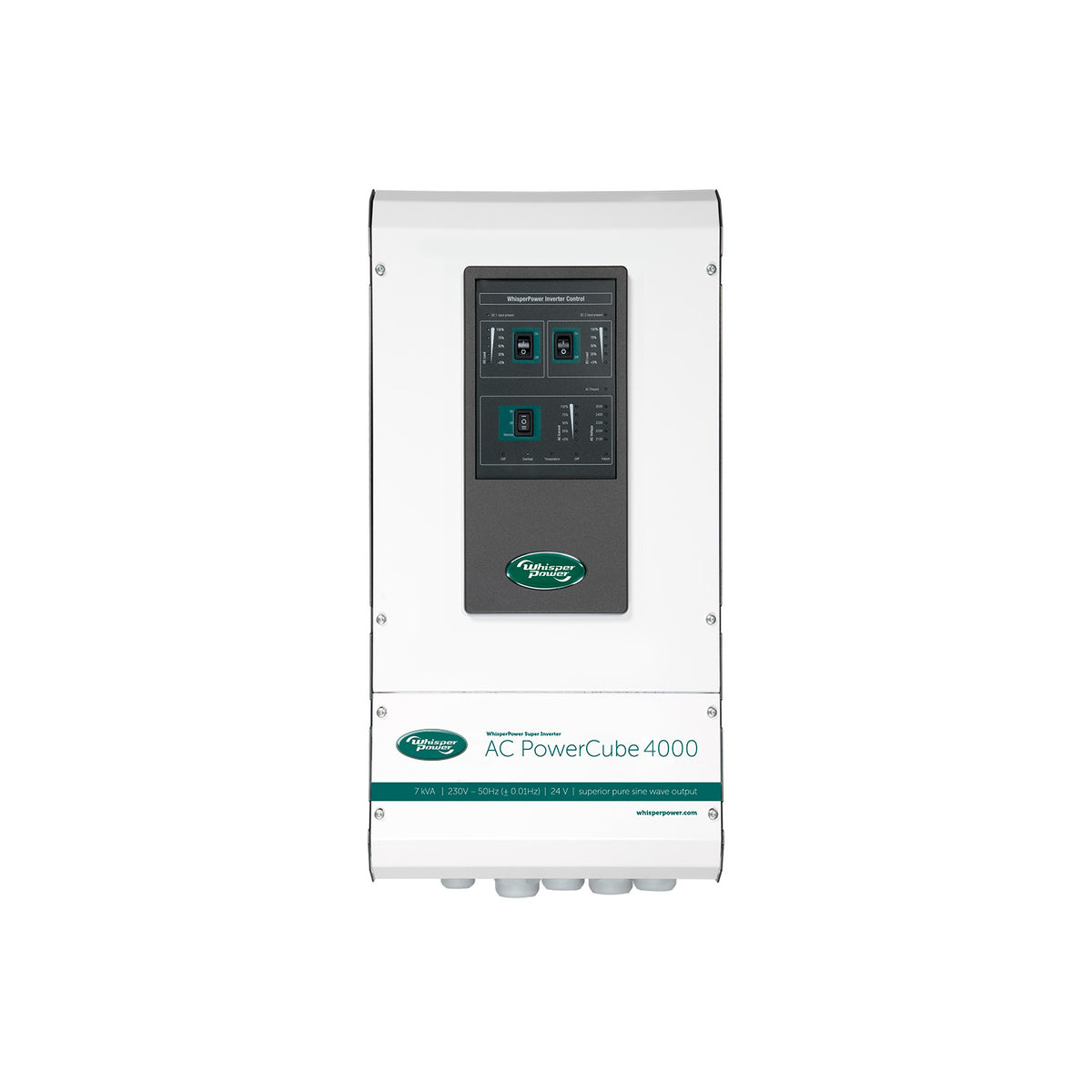 WhisperPower inverter AC PowerCube 24 V – 4000 VA – 60203003