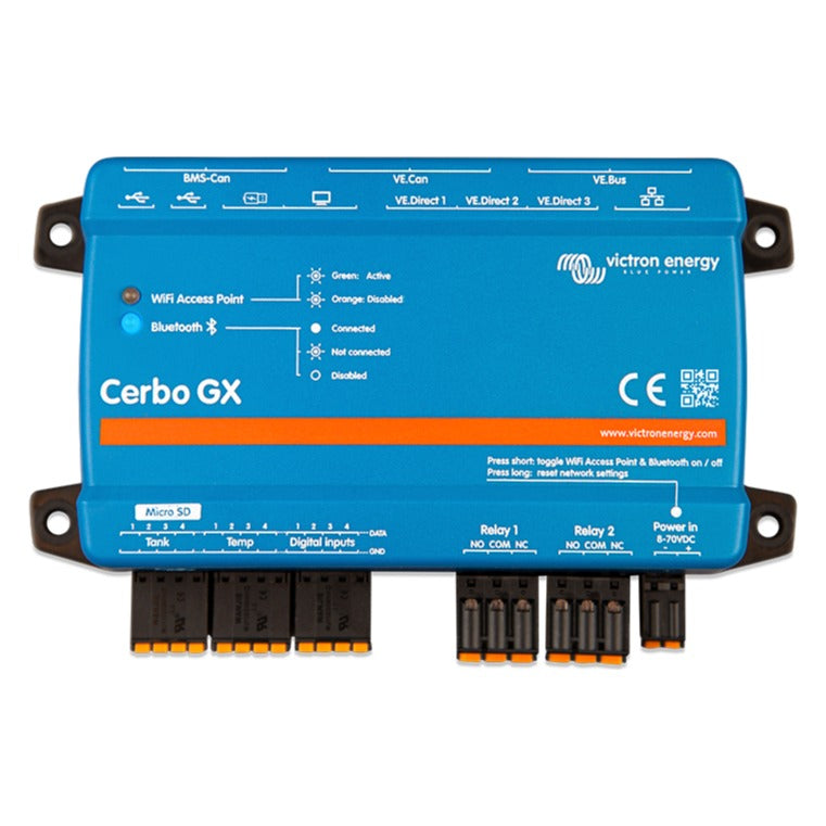 Victron Cerbo GX MK2 süsteemi jälgimiskeskus