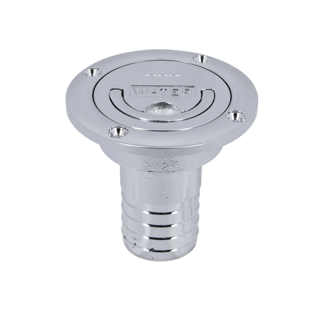 Vetus täitekork „WATER“ voolikule Ø 38 mm, kaas Ø 85 mm, L = 75 mm, keti ja tõmberõngaga – FCAPWATER