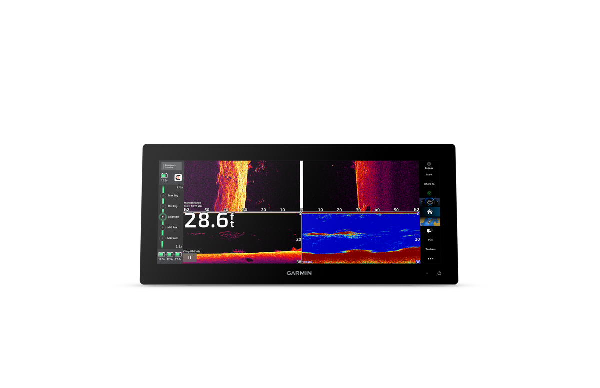 GARMIN GPSMAP 1523xsv – 15" laiekraan kaardiplotter‑kajalood UHD sonariga – pilt 3