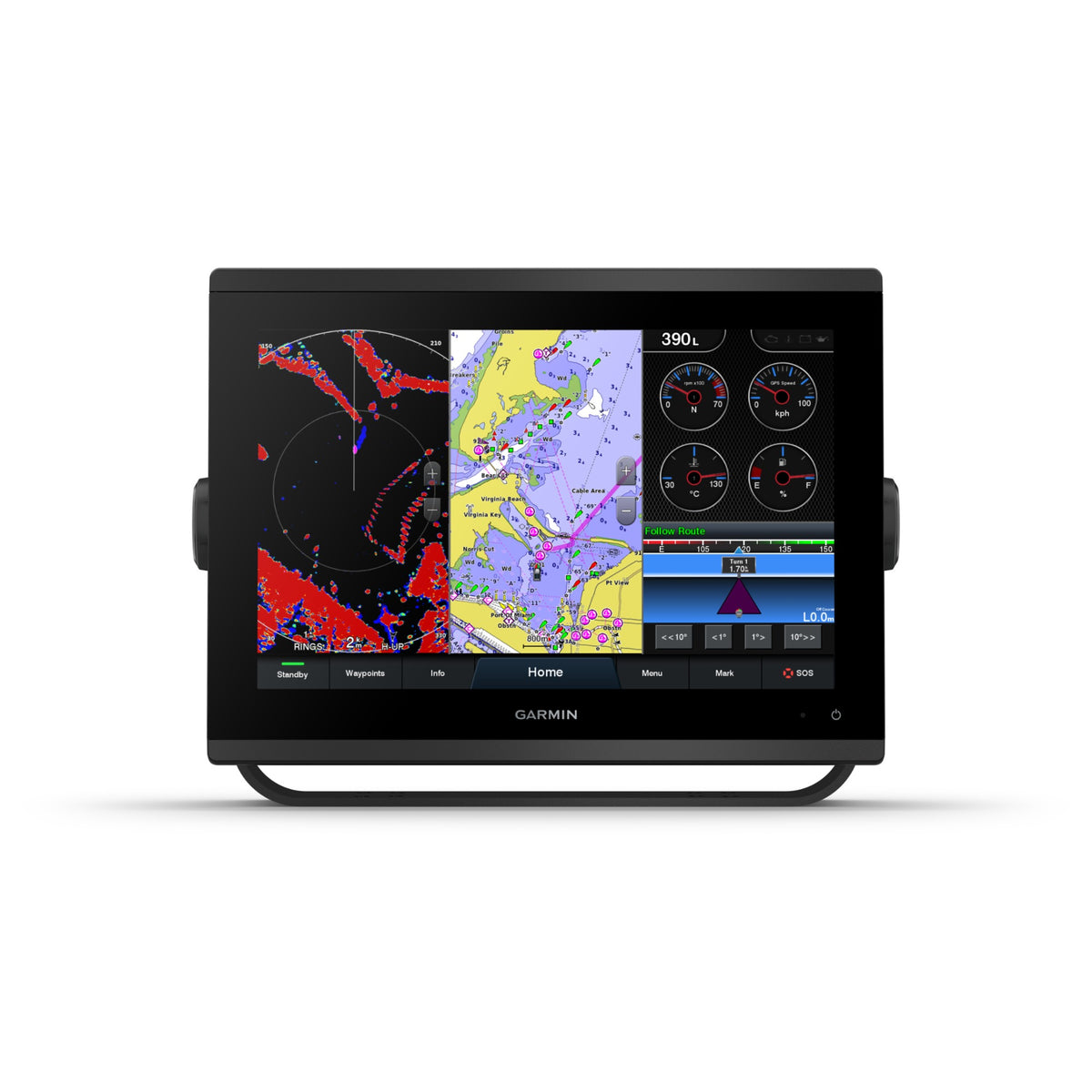 GARMIN GPSMAP 1223 – 12" professionaalne kaardiplotter nõudlikule meresõitjale