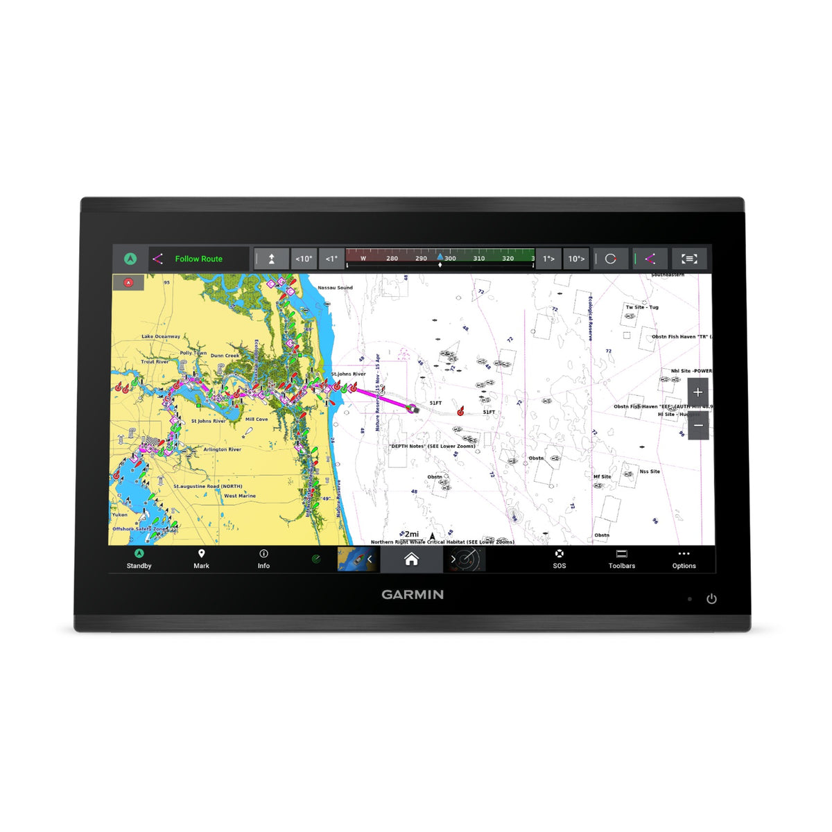 Garmin GPSMAP 9019 – 19" 4K premium-kaardiplotter