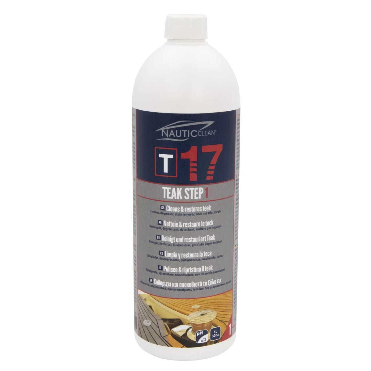 Nautic Clean 17 tiigipuidu puhastaja STEP 1 5 l