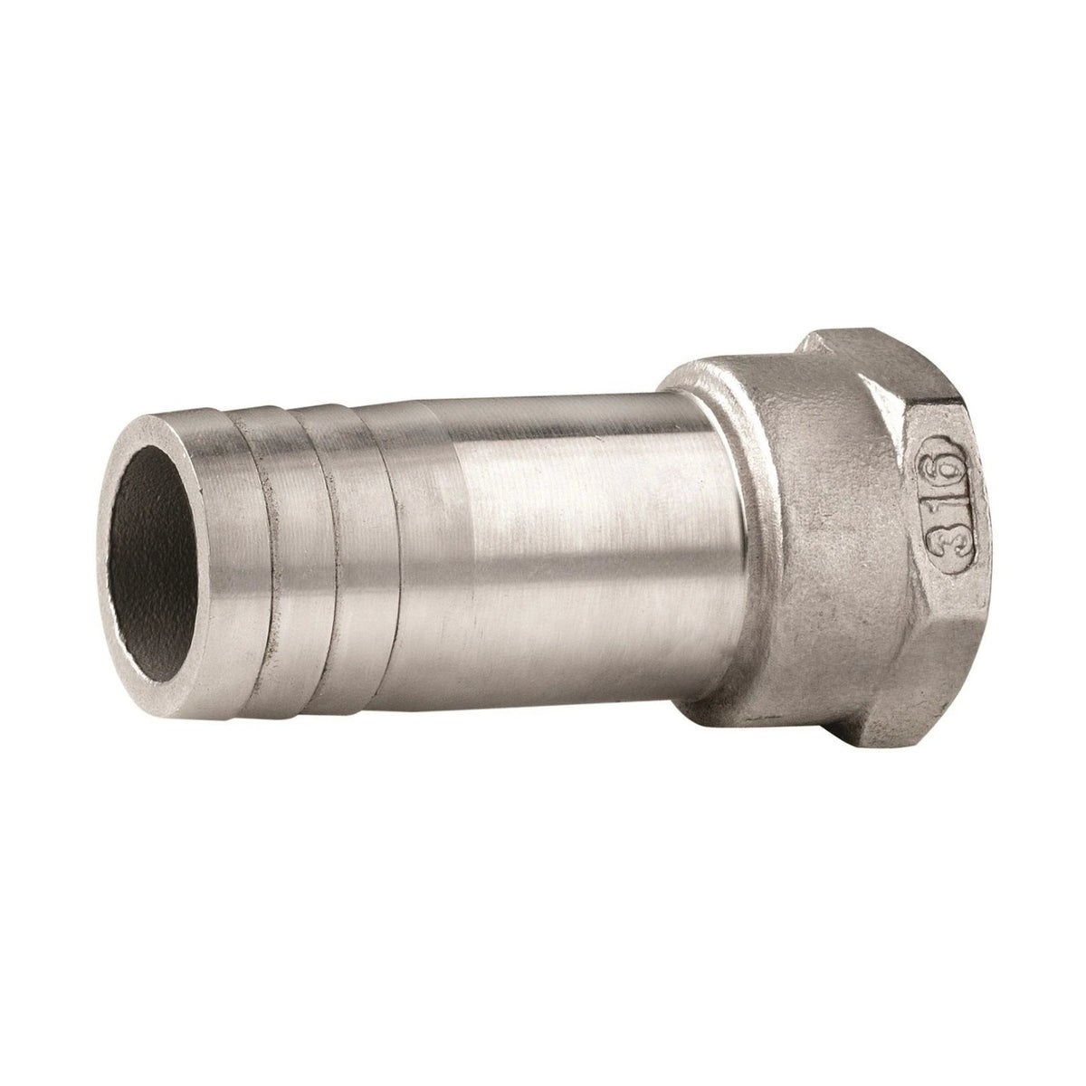 Vetus voolikuliitmik, roostevaba teras, sisekeere G3/8", voolik Ø 15 mm – QA05FC-15