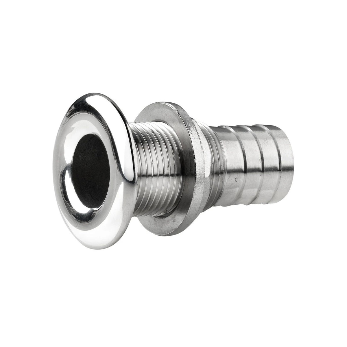 Vetus kereläbiviik, roostevaba teras, ümardatud äärik, poleeritud, G3/8", voolikuühendus Ø 14 mm – QF05MC-14