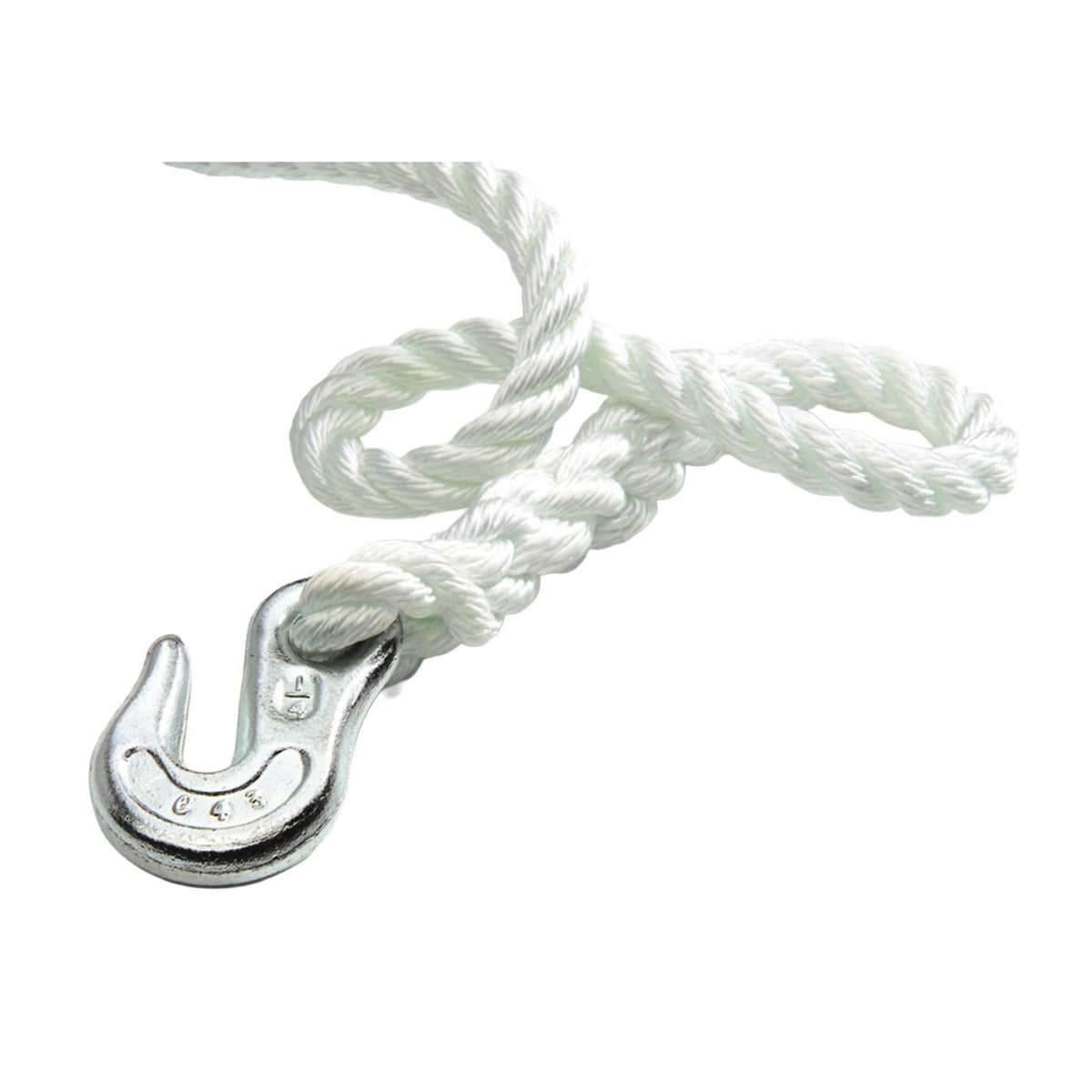 Maxwell ketisummuti, konks 8 mm + 1,5 m Ø 14 mm nailonköis (8-punutis) – SP3175