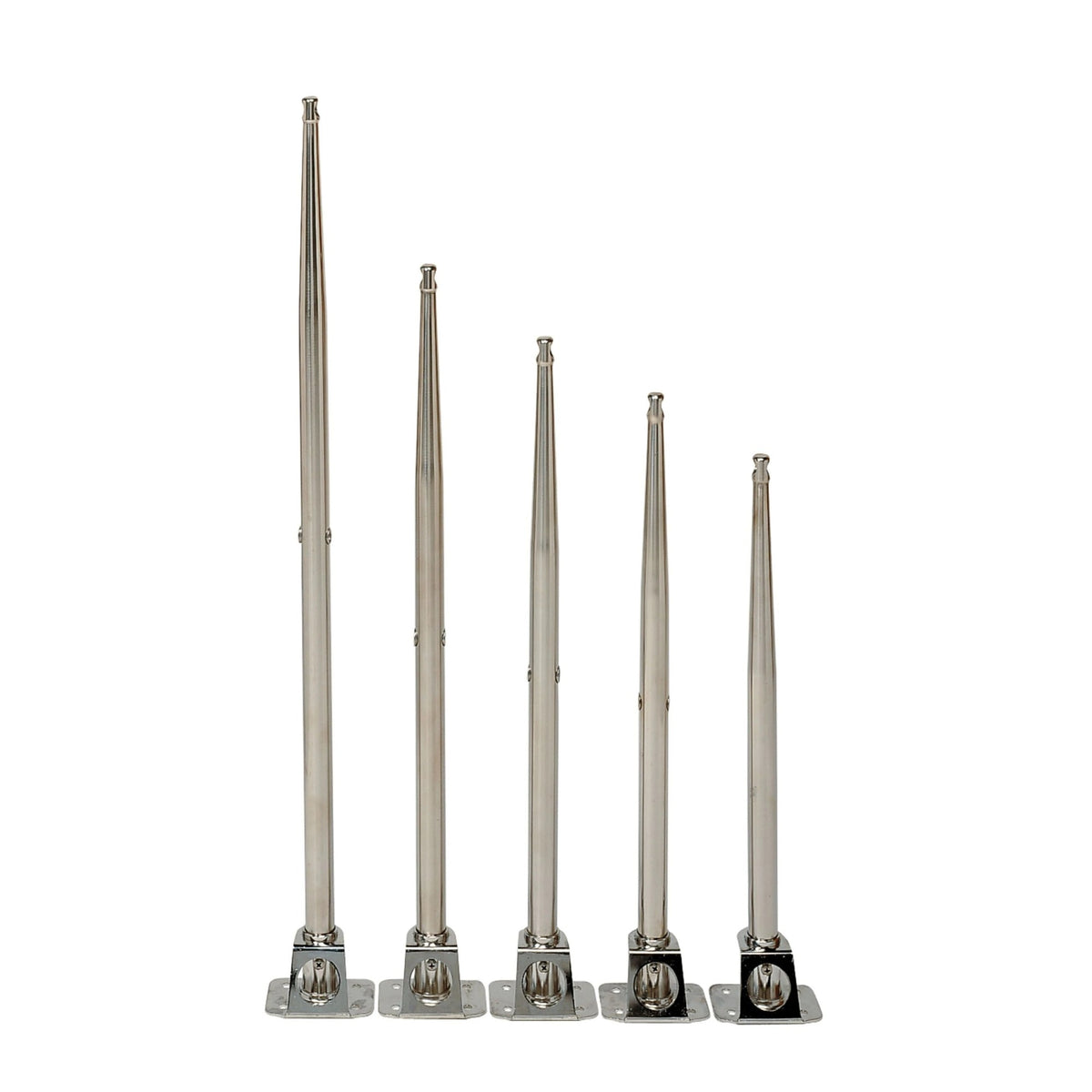 Vetus reelingupost, pikkus 610 mm, Ø 25 mm, 2 trossiava (305 / 600 mm) – STANCH61