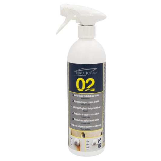 Nautic Clean 02 plastikkere puhastusaine spray 750ml