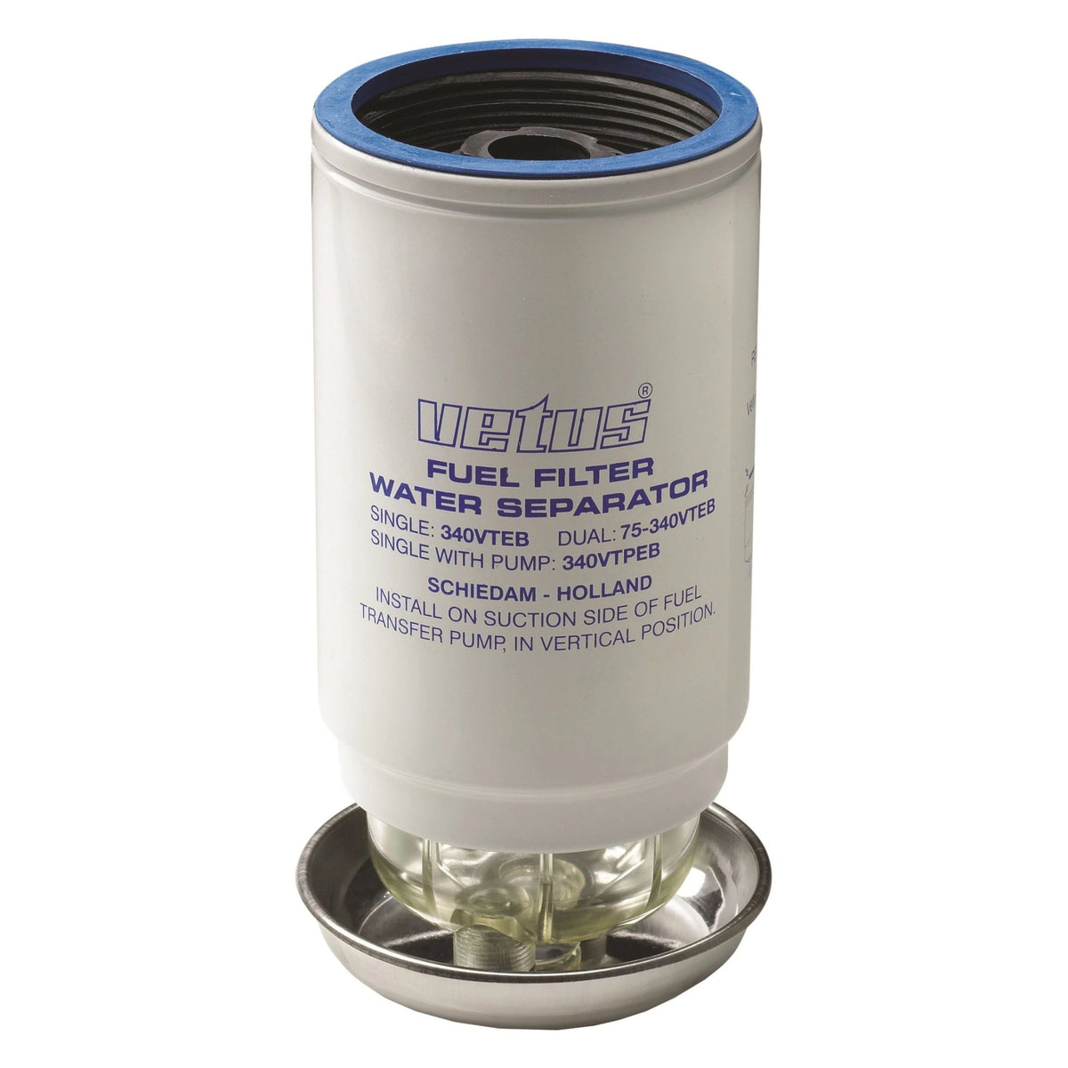 Vetus kütusefiltri element 10 µm, kuni 460 l/h, sinine