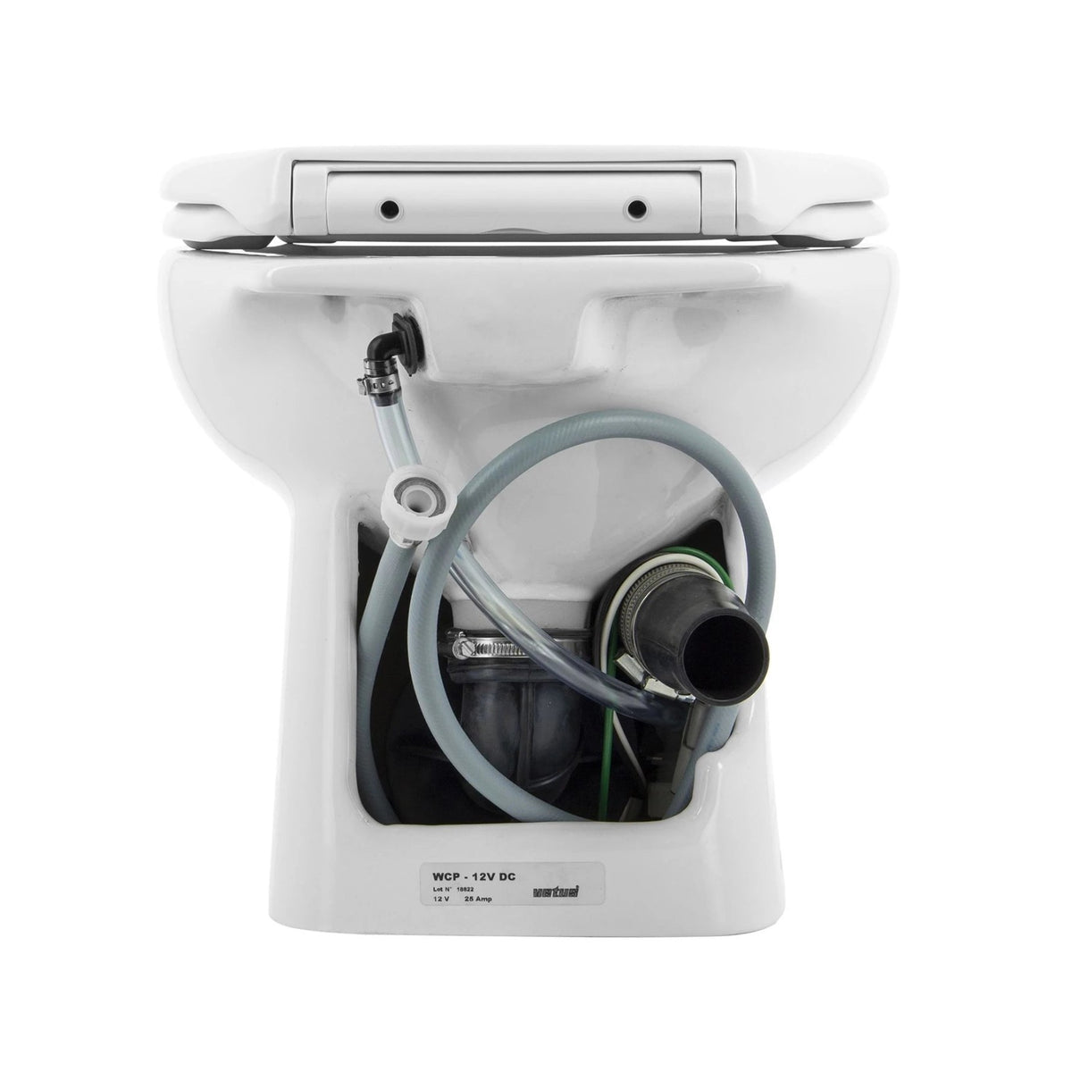Vetus tualett WCP, 12 V, elektroonilise juhtpaneeliga – WCP12