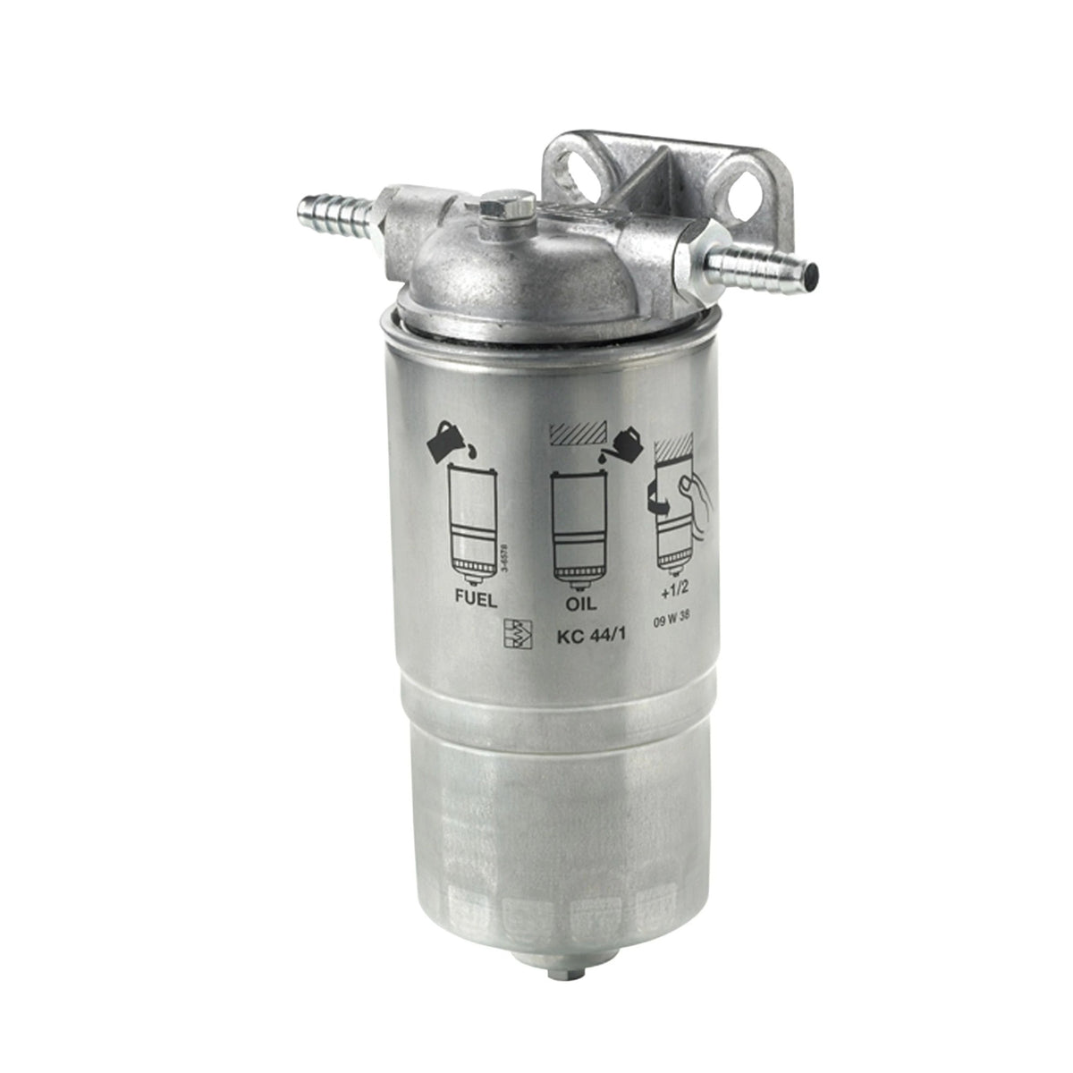 Vetus veeseparaator/kütusefilter WS180, komplektne (180 l/h) – WS180