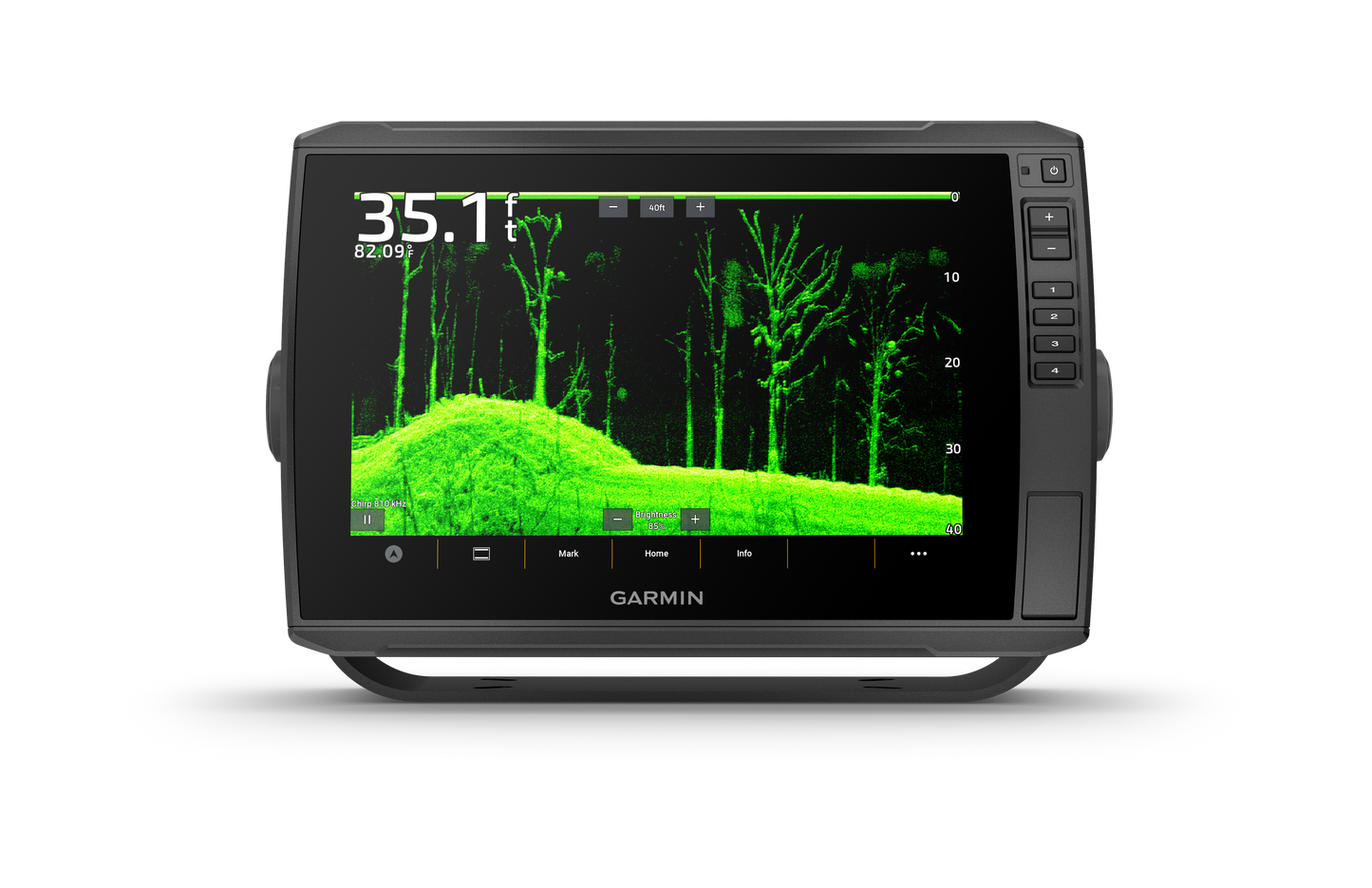 ECHOMAP™ Ultra 2 10" kaardiplotter-kajalood, 102sv koos GT56UHD-TM sonariga