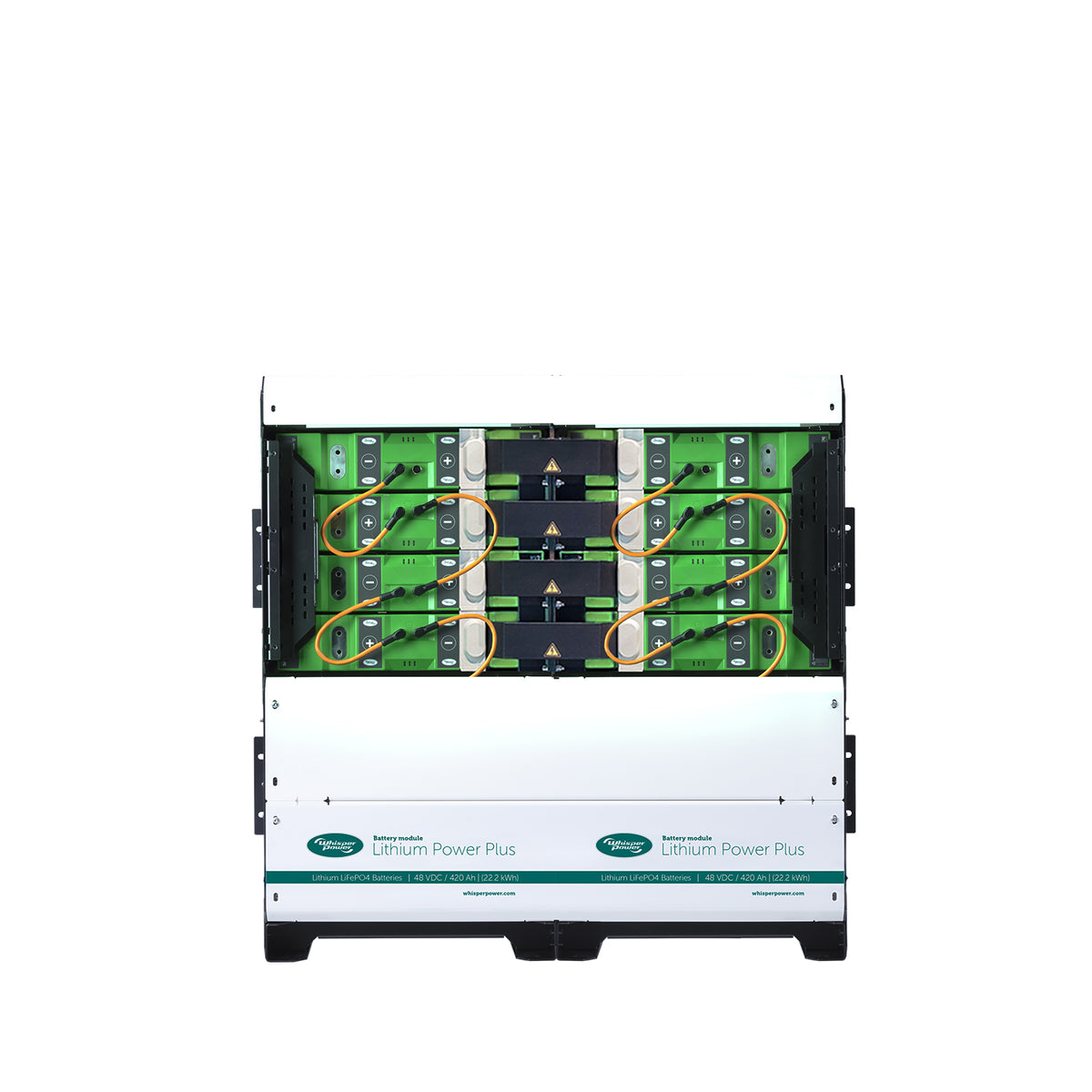 WhisperPower liitiumakupank Lithium Power Plus 48 V 420 Ah 22,2 kWh, kaksiktorn – 40290218