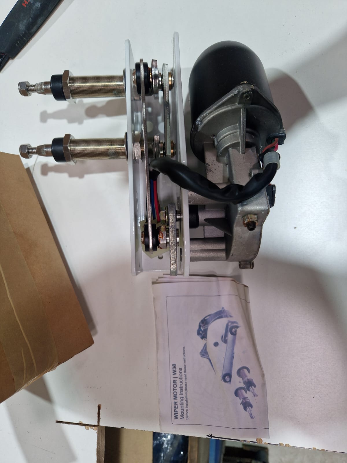 Klaasipuhasti mootor W38