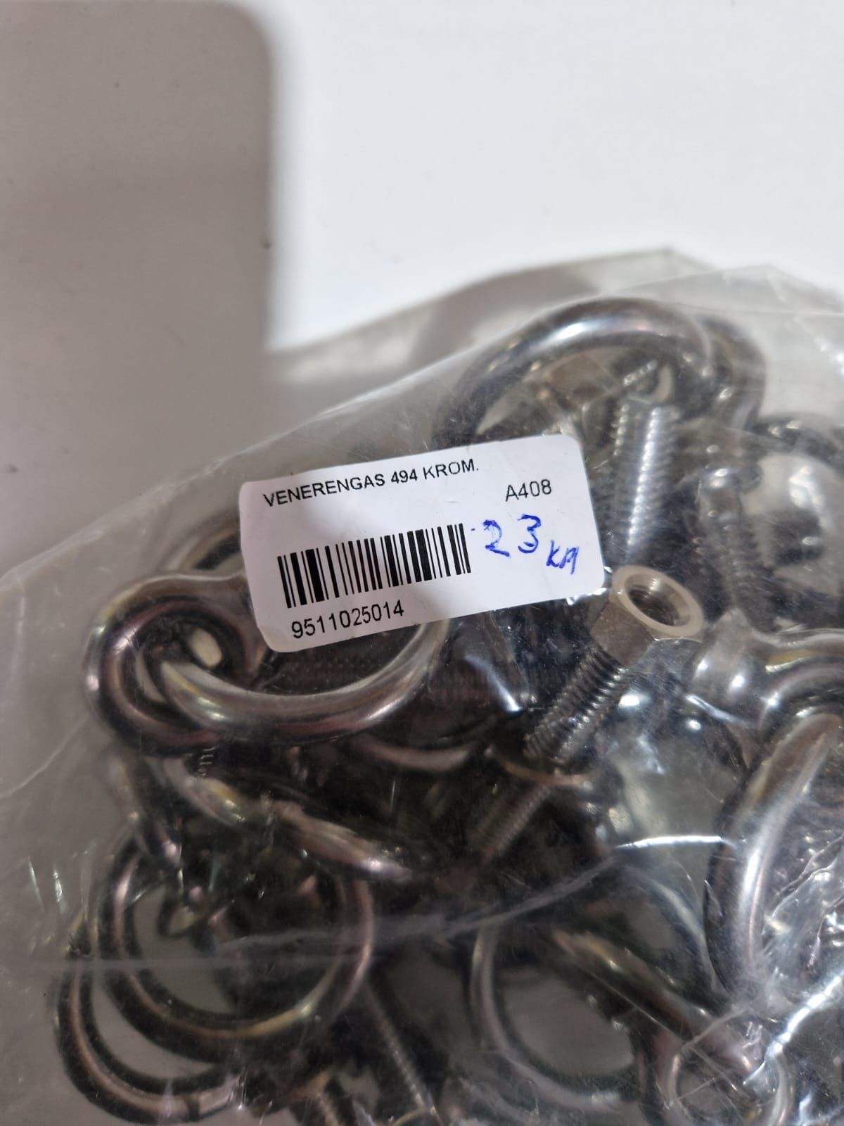 Kinnitusaas 494 kroomitud
