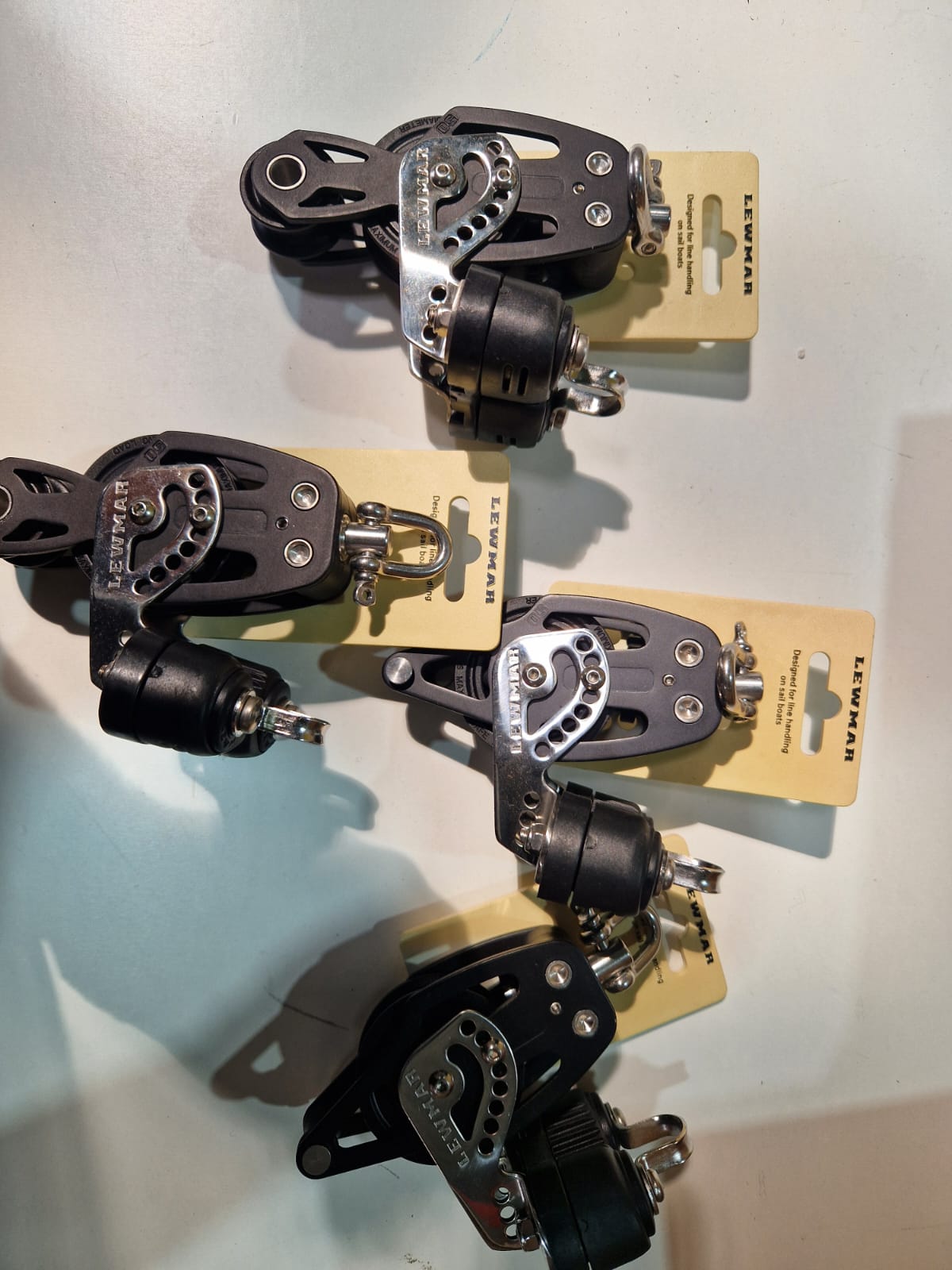 Lewmar HTX 50 mm fiddle plokk cam'iga