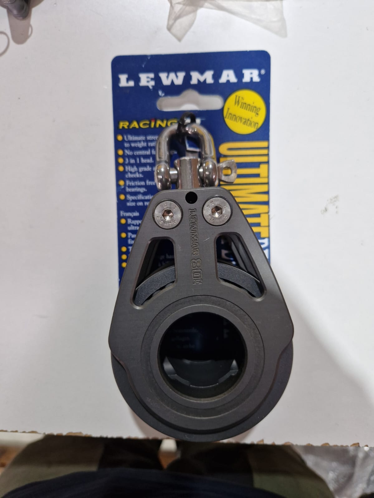 Lewmar 80 mm LL topeltplokk