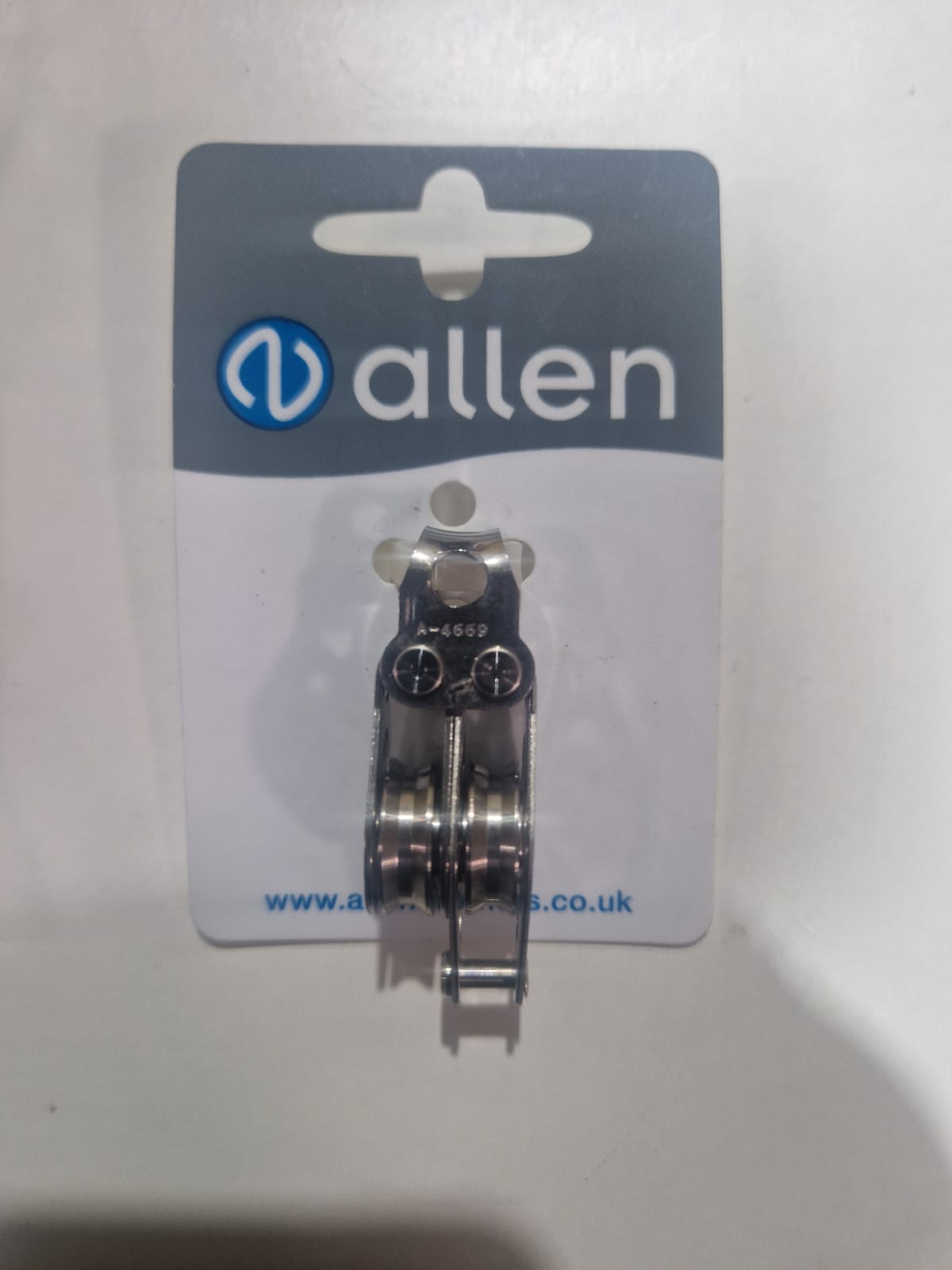 Allen A4669 16 mm topeltplokk beketiga