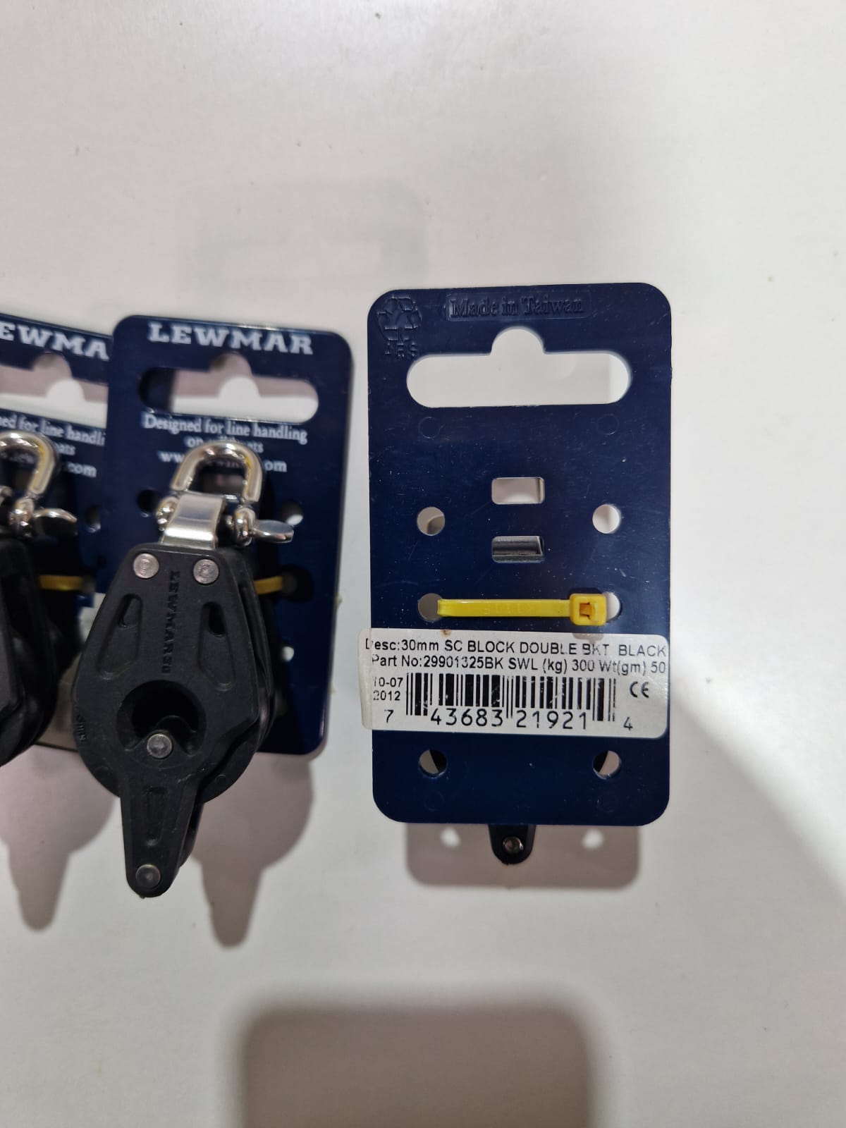 Lewmar 30 mm SC topeltplokk beketiga