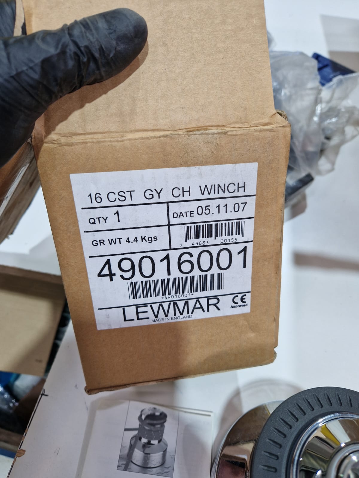 Lewmar 16 CST vints