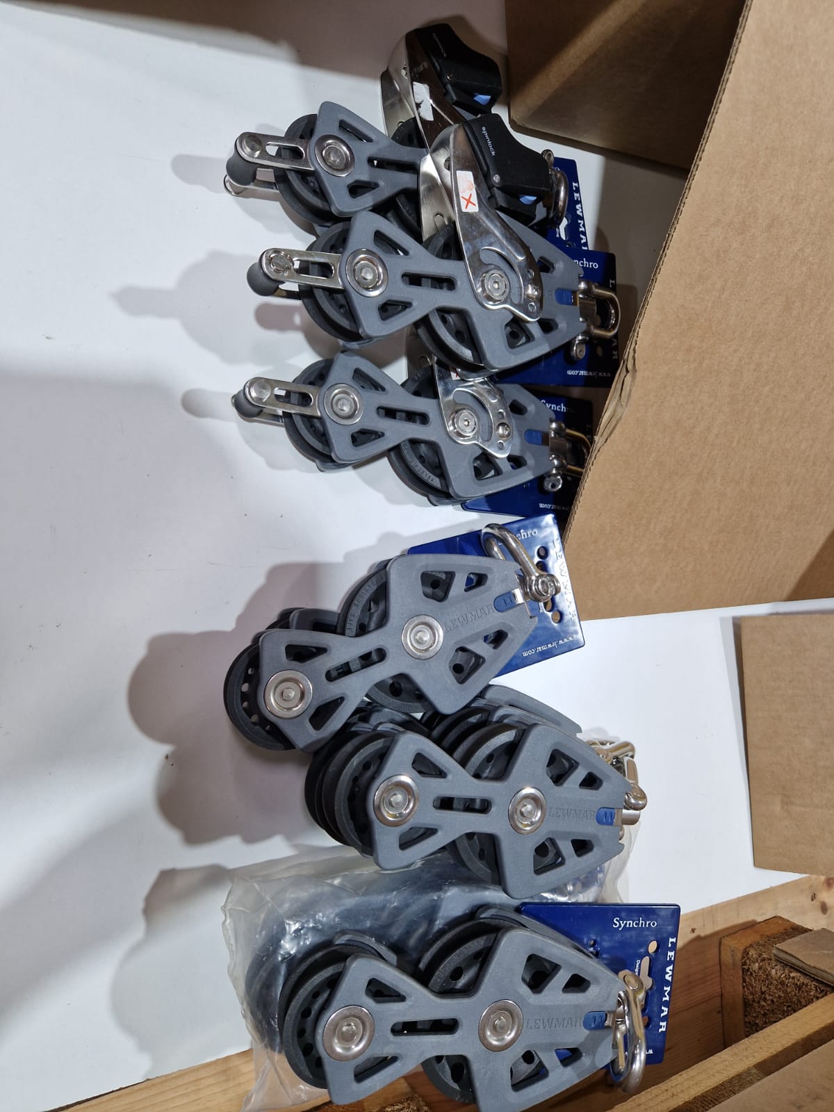 Lewmar 90 mm fiddle plokk