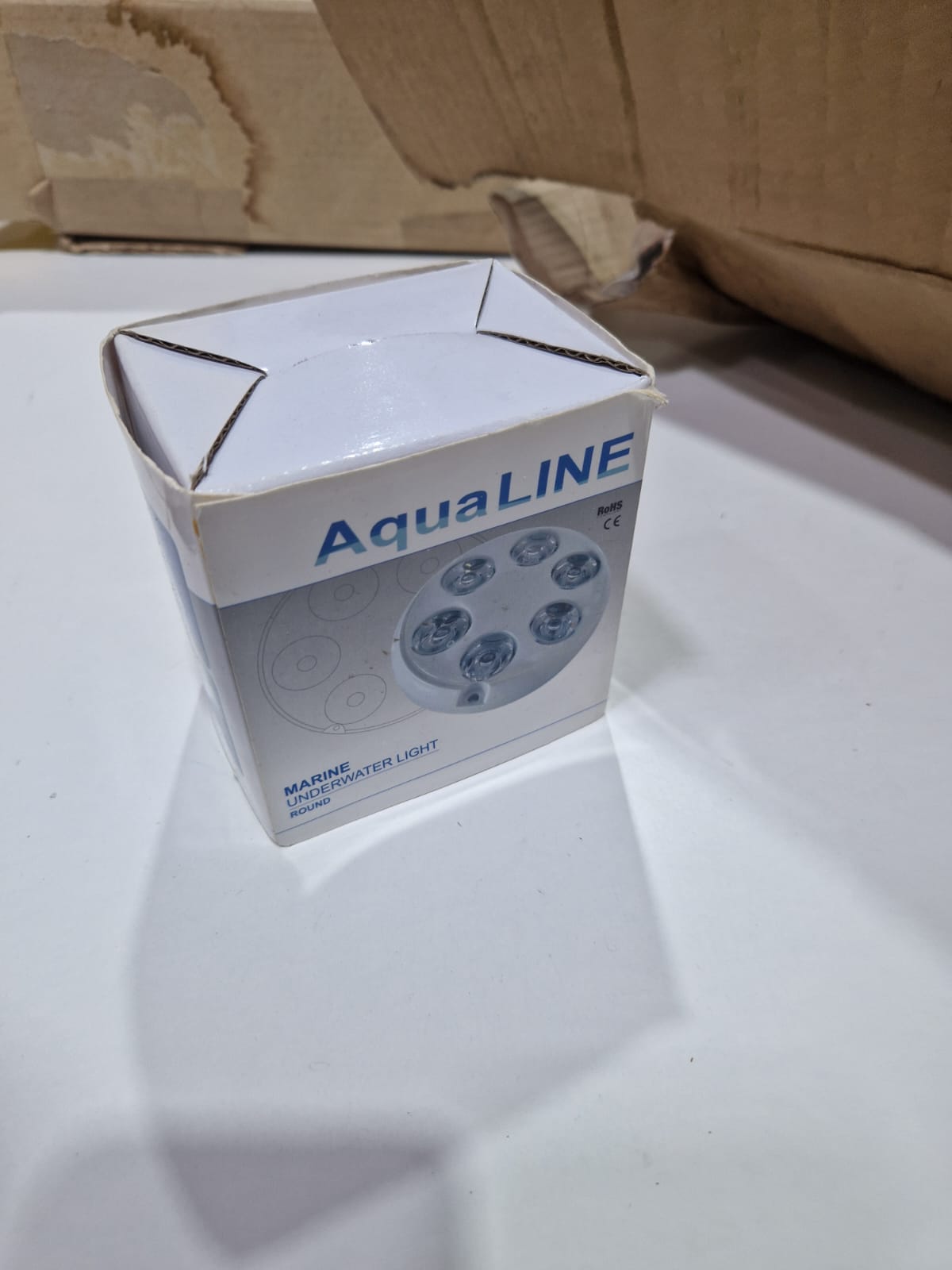 Aqualine L4406006 veealune valgusti, valge