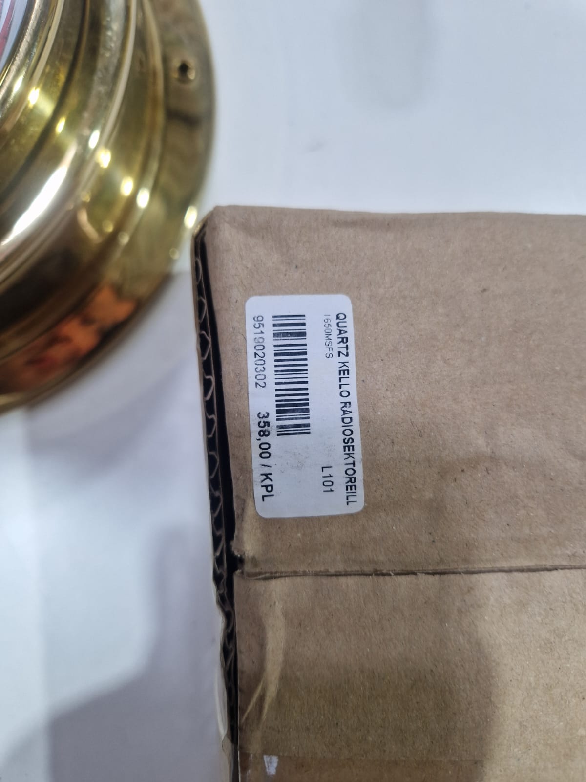 Quartz raadiosektoritega kell 1650MSFS