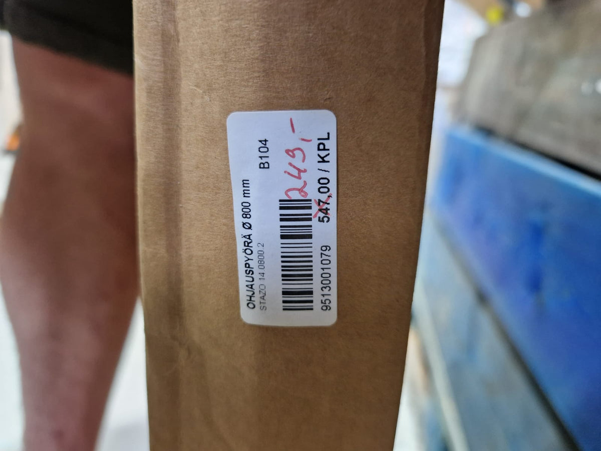 Roostevaba rool Ø 800 mm
