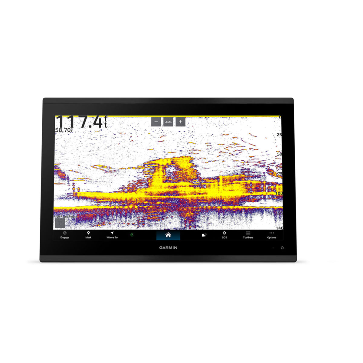Garmin GPSMAP 9017xsv – 17" premium-kaardiplotter kajaloodiga
