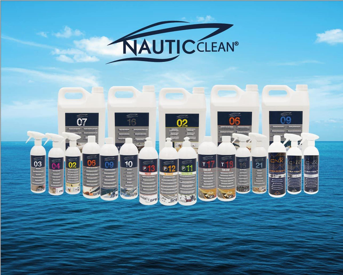 Nautic Clean paadi puhastus- ja hooldusvahendid