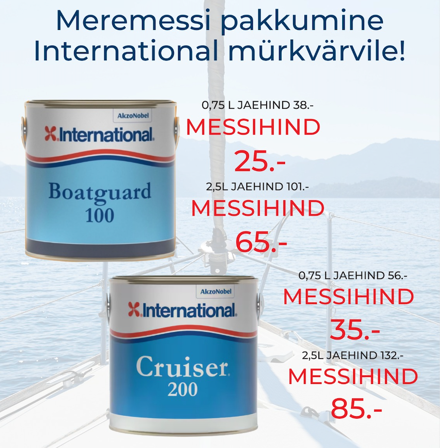 International mürkvärvide Meremess 2026 eripakkumine