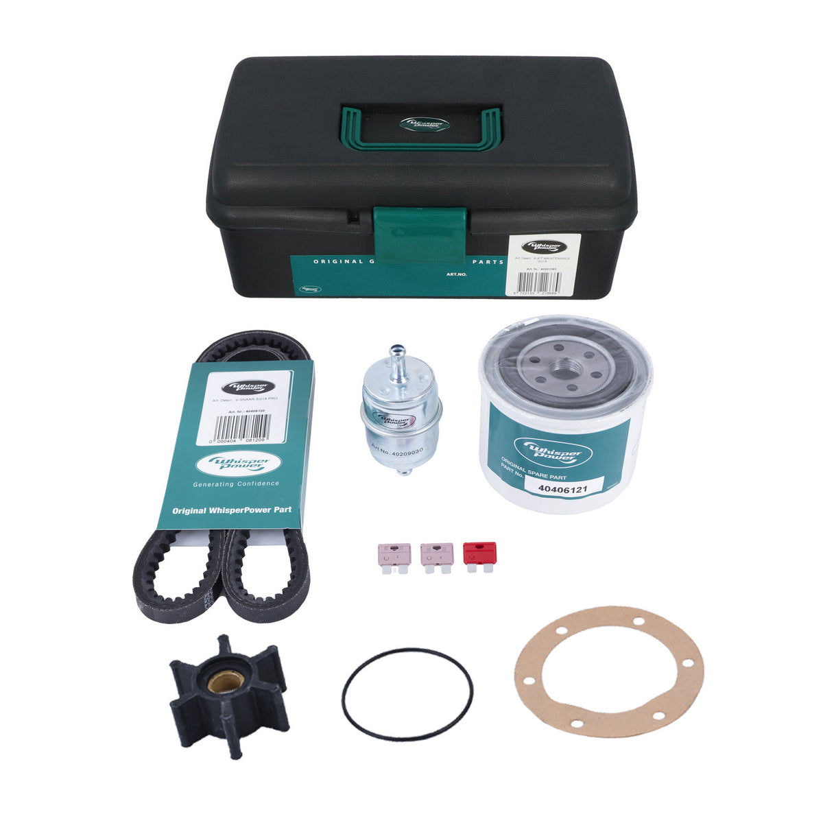 WhisperPower A-hoolduskomplekt M-SQ Pro 18 (meri) – 42401362