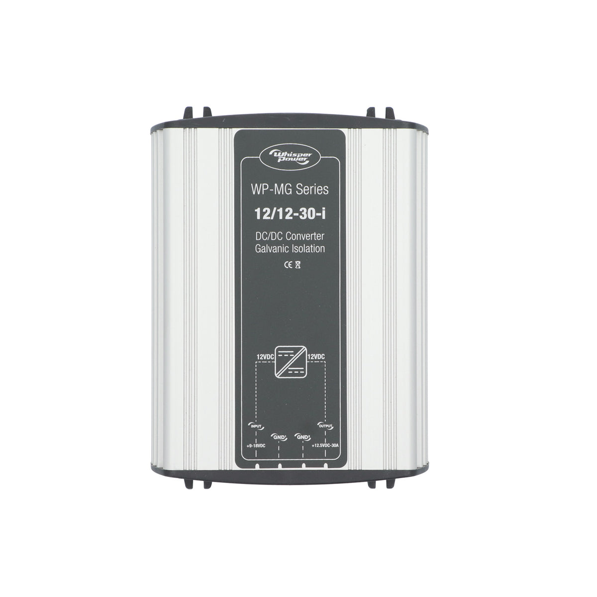 WhisperPower DC-DC pingestabilisaator MG 12/12 V 30 A, galvaaniliselt eraldatud – 60110026