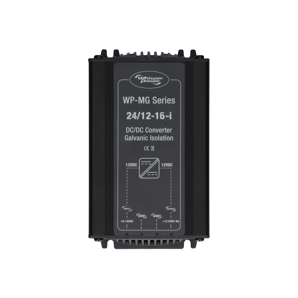WhisperPower DC-DC muundur MG 24/12 V 16 A, galvaaniliselt eraldatud – 60110020