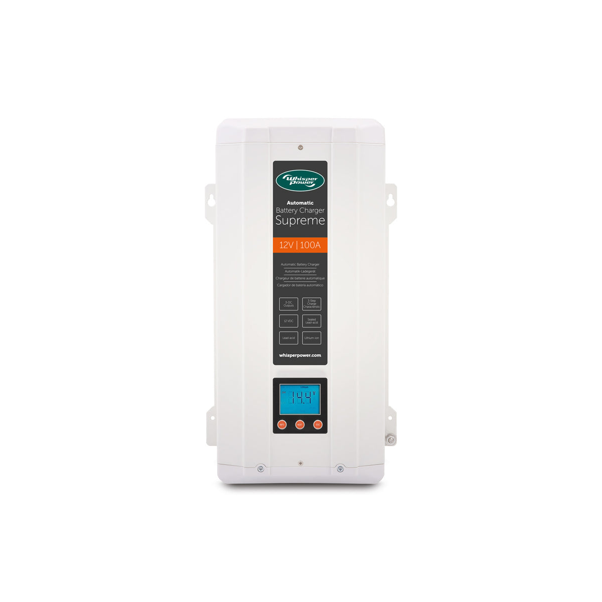 WhisperPower akulaadija Supreme 12 V – 100 A, 3 väljundit – 61112310