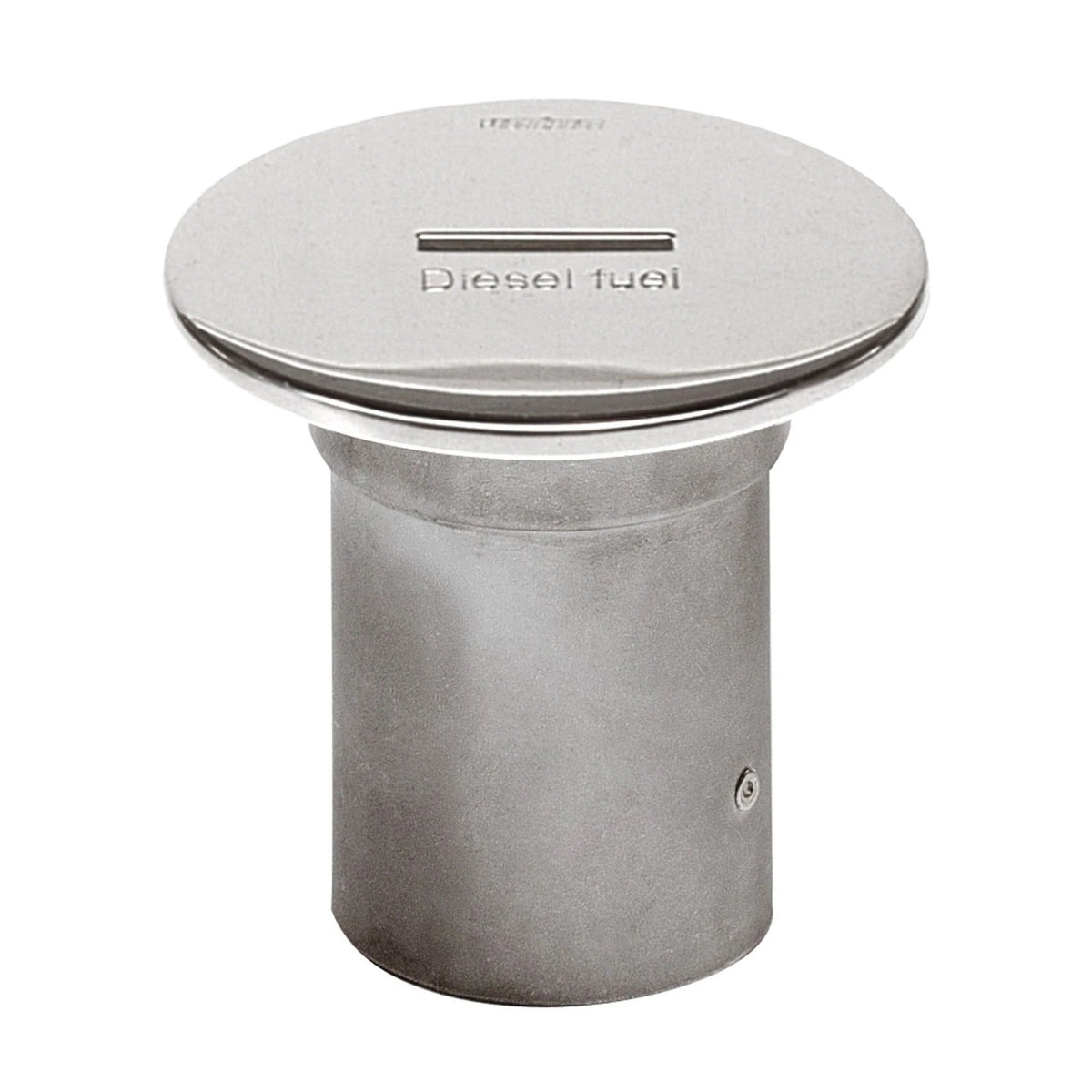 Vetus täitekork „DIESEL FUEL“, roostevaba teras, voolikule Ø 51 mm, kaas Ø 93 mm, L = 75 mm – CAPF51S