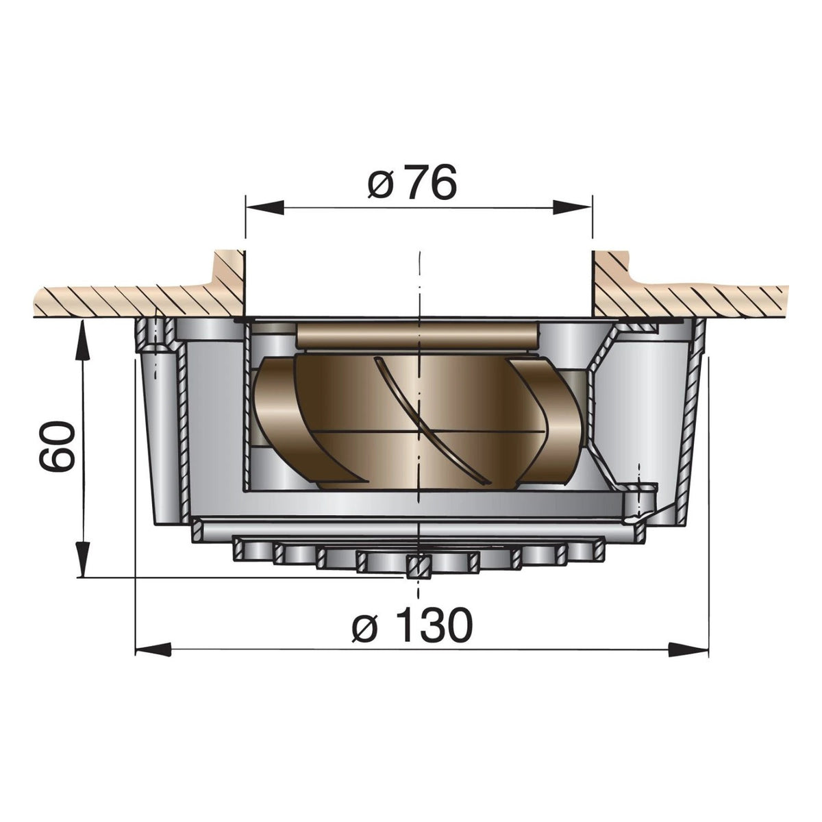Vetus elektriline ventilaator 24 V – FAN24