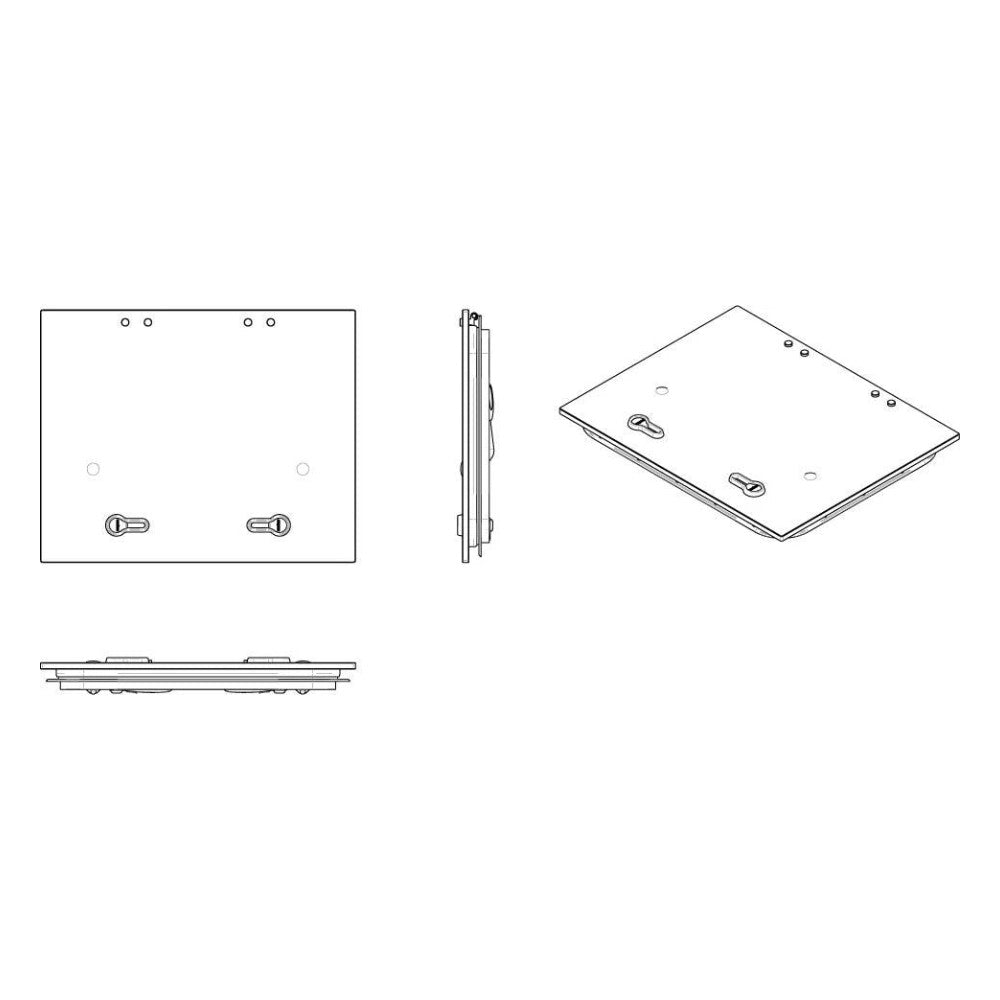 Vetus pinnaga tasa luuk tüüp FGH5139 (väljalõige 507 x 392 mm) – FGH5139