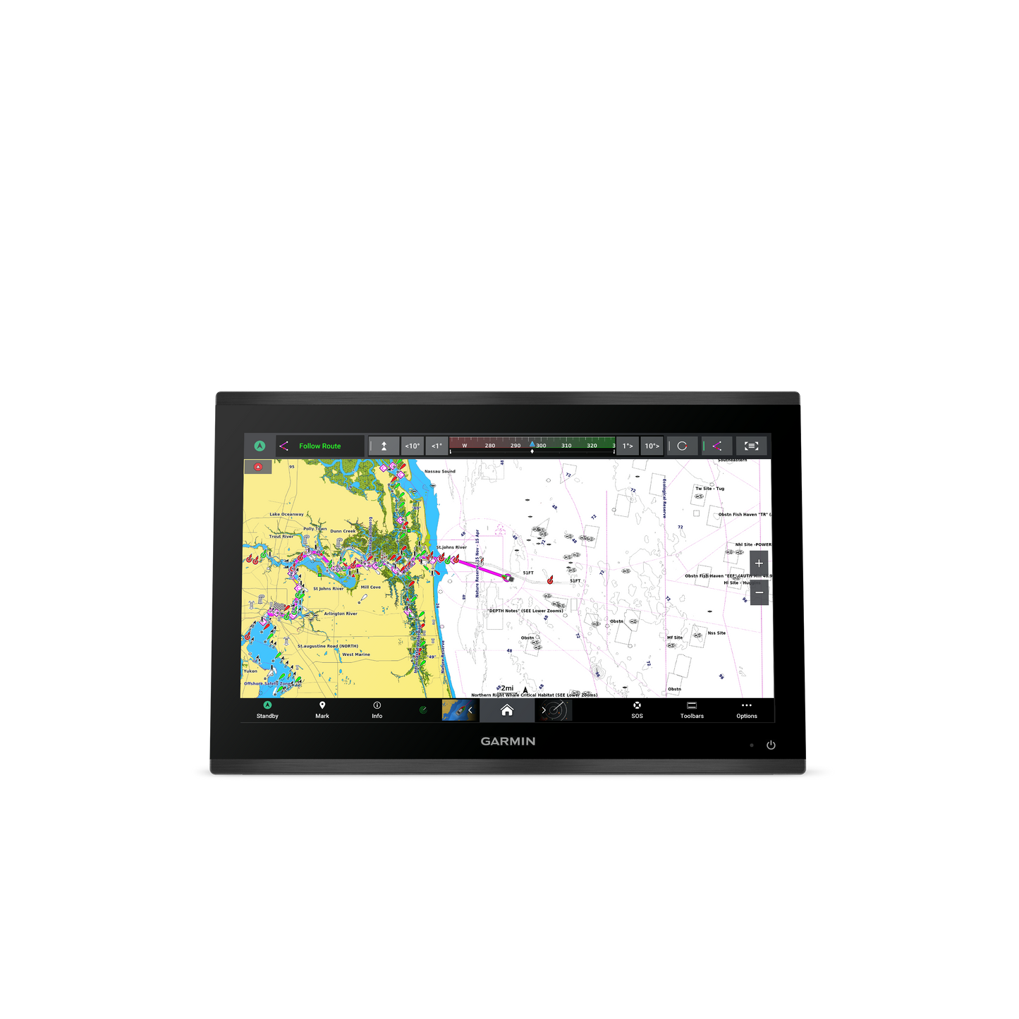 Garmin GPSMAP® 9019xsv – Tippklassi kaartplotter nõudlikule paadijuhile