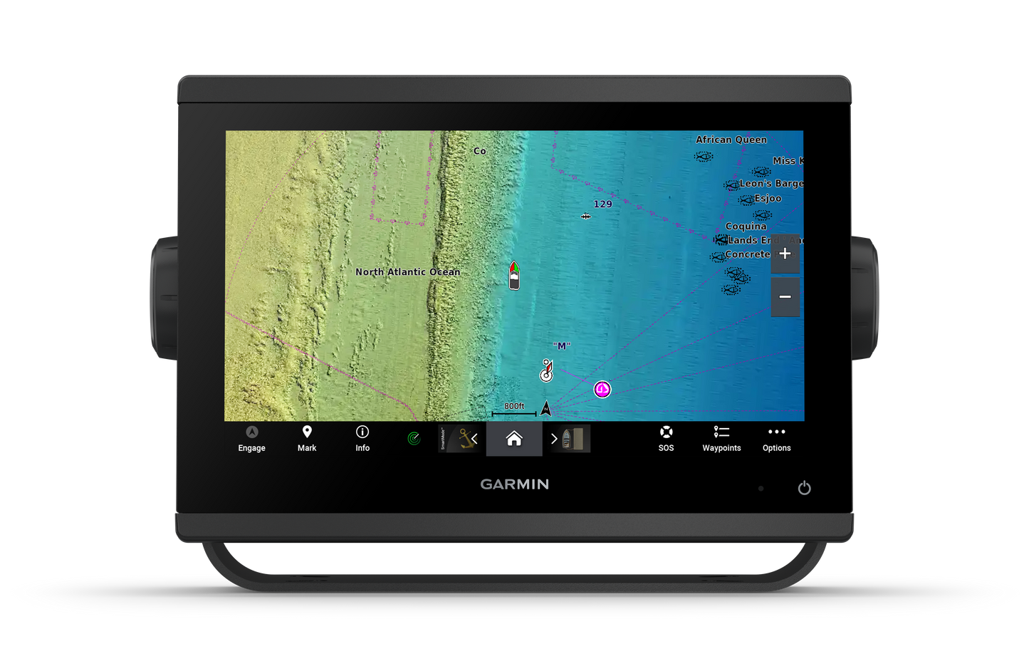 GARMIN GPSMAP 923xsv – 9" kaardiplotter-kajalood UHD sonariga