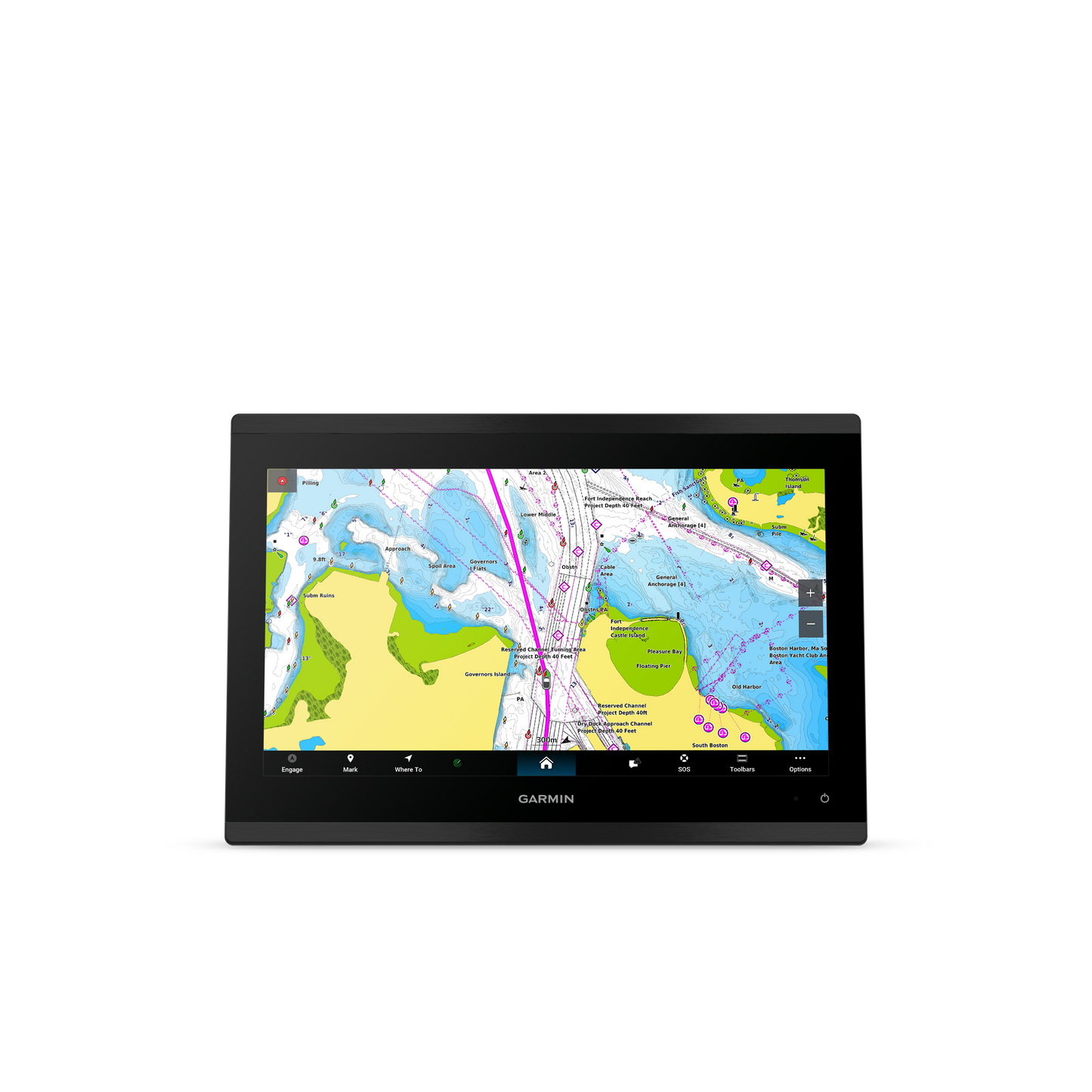 GPSMAP® 9013xsv Premium kaardiplotter koos maailma baaskaardi ja sonaritoega