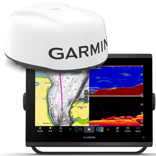 Garmin GPSMAP® 1223xsv, koos GMR™ 18 HD3 radariga