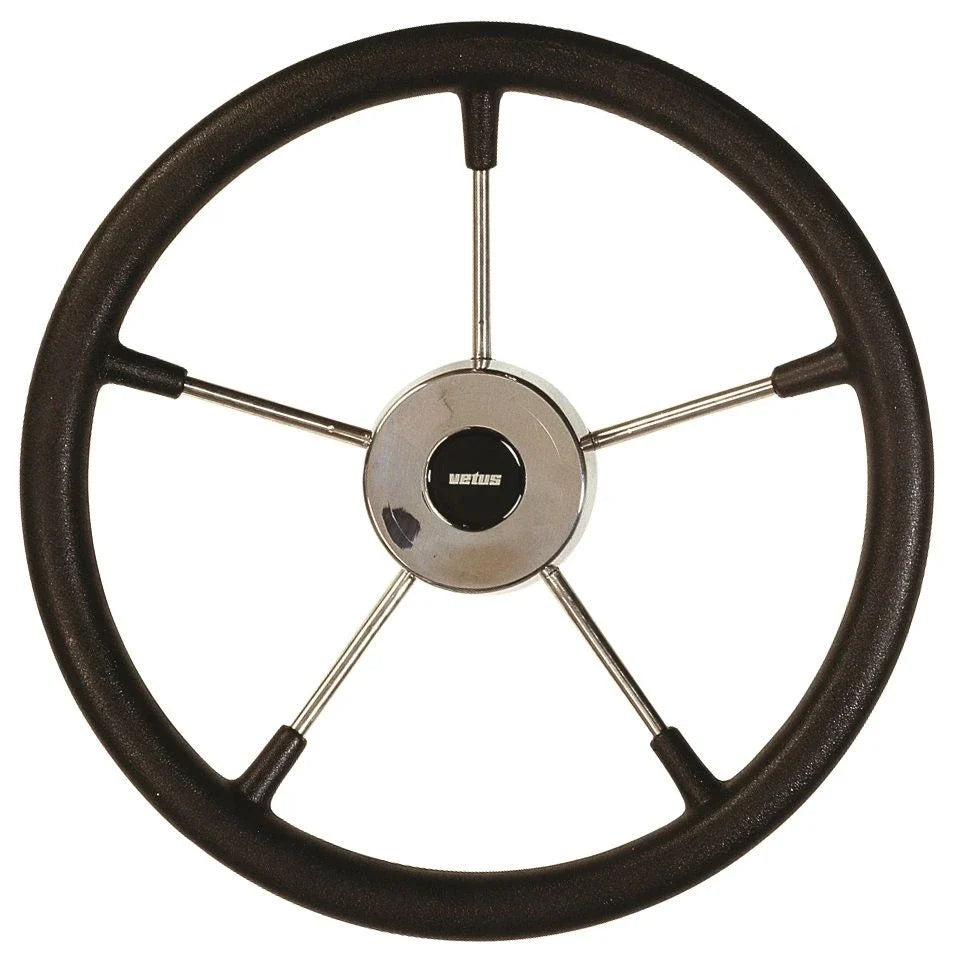 Vetus rooliratas KS32, Ø 320 mm (12"), PU-vahtkattega, must – KS32Z