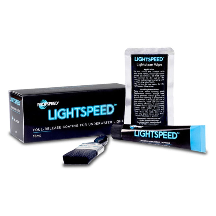 Propspeed Lightspeed coating for underwater lights – 15 ml kit