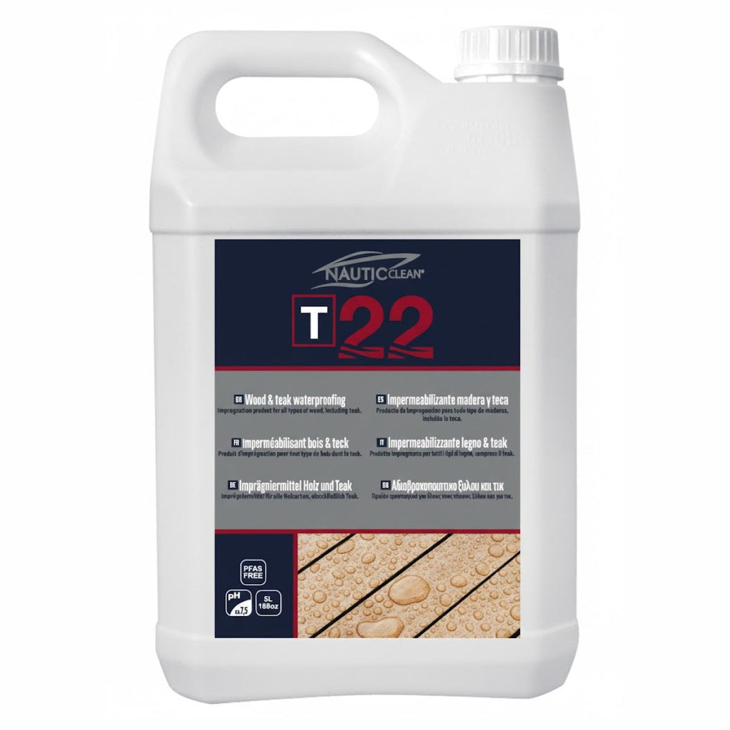 Nautic Clean T22 puidu- ja tiigi veekaitse 5 l